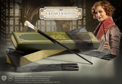 NOBLE COLLECTION  Les Animaux fantastiques r&eacute;plique baguette de Queeni