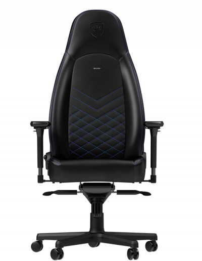 NOBLECHAIRS  si&egrave;ge icon noir/bleu noir