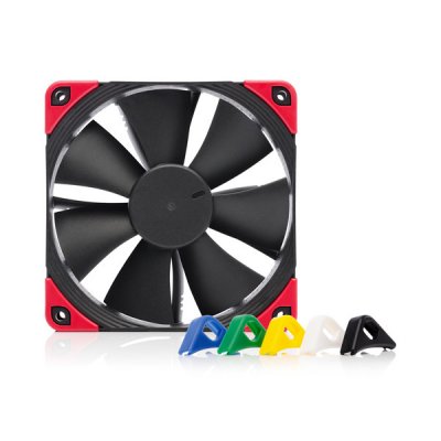 NOCTUA  chromax NF-F12 PWM - Ventilateur ch&acirc;ssis - 120 mm - noir