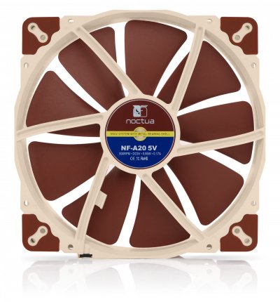 NOCTUA  NF-A20 5V PWM - Ventilateur ch&acirc;ssis - 200 mm