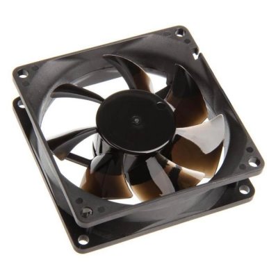 NOISEBLOCKER  BlackSilentPRO P-P - Ventilateur ch&acirc;ssis - 80 mm