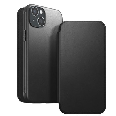 NOMAD  &Eacute;tui Folio iPhone 15 Plus - Noir