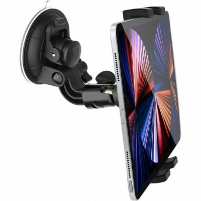TECHLY Noname support universel de tablette 7-10"" pour voiture  &agrave; ventouse noir