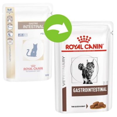ROYAL CANIN VETERINARY DIET Nourriture Humide Gastro-intestinal Moderate Calorie Feline 12x85 gr 