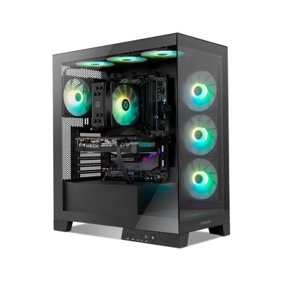 NOX  Hummer Glock Pc Tower Case Clair 
