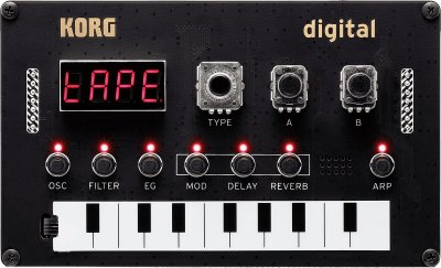 KORG NTS-1 - Synth&eacute;tiseur num&eacute;rique &agrave; monter soi-m&ecirc;me