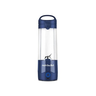 NUTRIBULLET  NBP003NBL Mixeur Portable 0,47L 15 Smoothies Bleu Fonc&eacute;