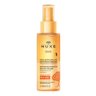 Nuxe Sun Huile Lact&eacute;e Capillaire Protectrice Hydratante 100ml