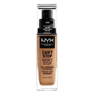 NYX PROFESSIONAL MAKEUP NYX Can't Stop Won't Stop base de maquillage 30 ml 12.5 chameau