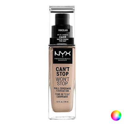 NYX PROFESSIONAL MAKEUP Nyx Can&acute;T Stop Won&acute;T Stop Full Coverage Foundation Nude 30ml