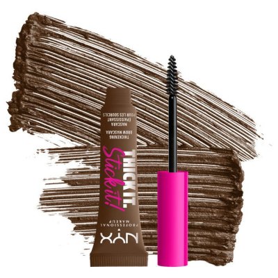 NYX PROFESSIONAL MAKEUP Nyx Tick It Stick It Brow Mascara 06-Brunette 1 U
