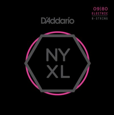 D ADDARIO AND CO Nyxl0980 09/80 Super Light 8 Cordes