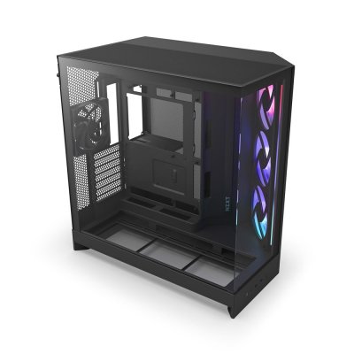 NZXT  H9 Flow RGB Midi Tower Noir - Neuf