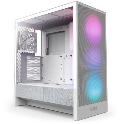 NZXT  Mod&egrave;le du produit : H5 Flow RGB Blanc (2024)