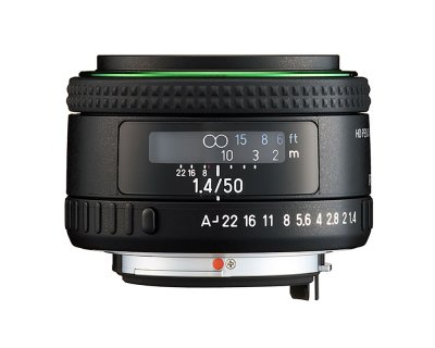 PENTAX Objectif &agrave; Focale fixe HD  FA 50 mm f1,4-22 Noir
