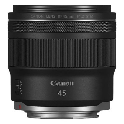 CANON Objectif Hybride  RF STM 45 mm f/1.2-16 Noir pour Monture  RF