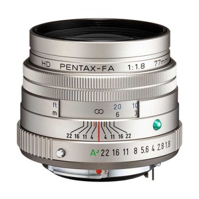 PENTAX Objectif reflex  HD FA 77mm f/1,8 ED Limited Silver 
