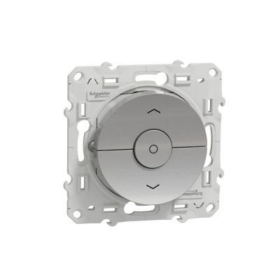 SCHNEIDER ELECTRIC Odace interrupteur volets roulants aluminium - S530208 - Schneider