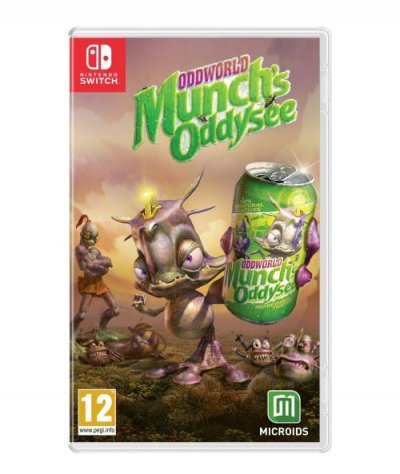 JUST FOR GAMES Oddworld Munch's Oddysee Nintendo Switch