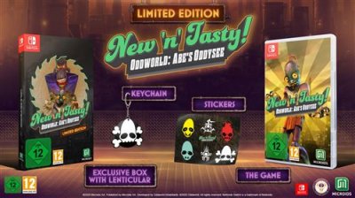 JUST FOR GAMES Oddworld New 'n' Tasty Edition Limit&eacute;e
