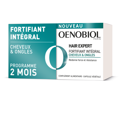 Oenobiol hair expert fortifiant int&eacute;gral 2x60 comprim&eacute;s