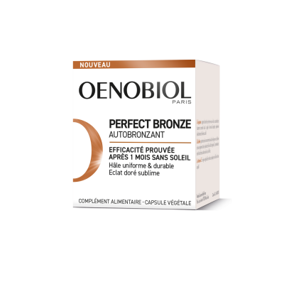 Oenobiol Perfect Bronze Autobronzant 30 Capsules TU Blanc