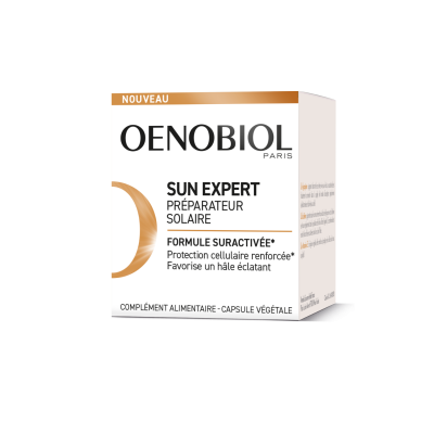 Oenobiol Sun Expert Pr&eacute;paration Solaire 30 Capsules TU Blanc