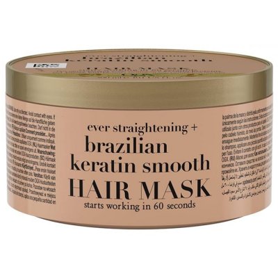 OGX  Brazilian Keratin Smooth masque lissant &agrave; la k&eacute;ratine 300 ml