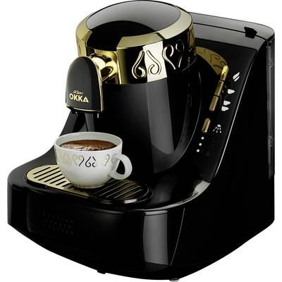  OK008-B Cafeti&egrave;re moka or, noir Nombre de tasse=2 