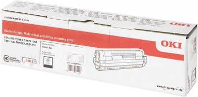 OKI  46861308 appropri&eacute; pour C834 Toner noir 10. Pages 