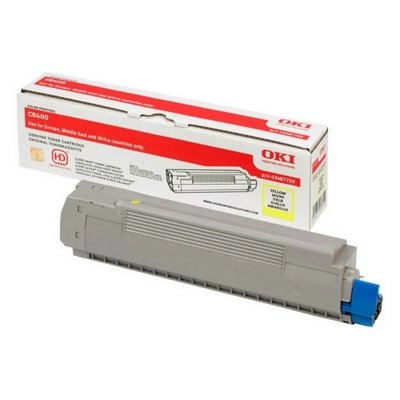 OKI  Toner jaune Original 43487709