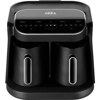 Okka Grandio Duo Cafeti&egrave;re moka noir-chrome Nombre de tasse=10 &eacute;cran