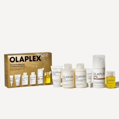OLAPLEX  The Full-On Shine Set Holiday Kit 2025 Coffret soin cheveux