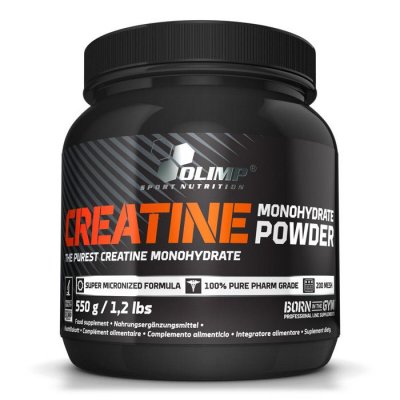 OLIMP SPORT NUTRITION Olimp Cr&eacute;atine Monohydrate en poudre 550g - Monohydrate de cr&eacute;atine
