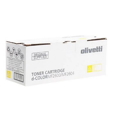 OLIVETTI  B0949 Cartouche de toner 1 pi&egrave;ce(s) Original Jaune