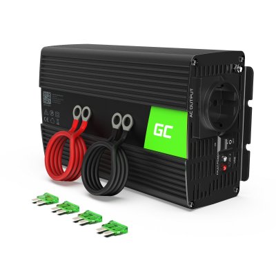 GREEN CELL Onduleur 24V &agrave; 230V 1000W Onde sinuso&iuml;dale modifi&eacute;e