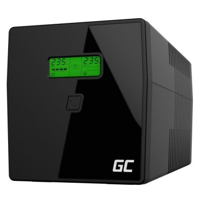 GREEN CELL Onduleur Microsine 1000VA 700W avec &eacute;cran LCD