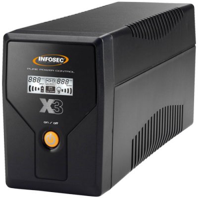 INFOSEC Onduleur X3 EX LCD USB 500VA 