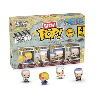 One Piece - Sanji Bitty Pop! 4pk - Funko Pop - Multicolore - Onesize - 100% Pvc