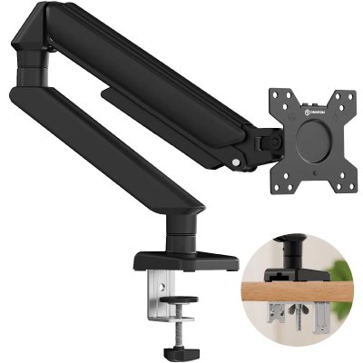 ONKRON  Bras &Eacute;cran PC 13-32, 8 kg max, VESA 75x75-100x100, Inclinable, Pivotant, G45-B Noir 