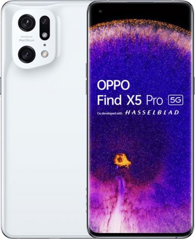OPPO  Find X5 Pro 5G - Smartphone 256GB, 12GB RAM, Dual Sim, White