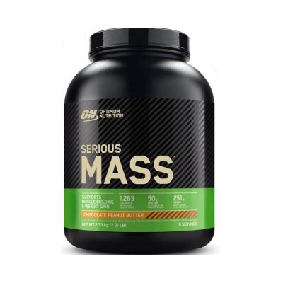 OPTIMUM NUTRITION  Serious Mass Chocolat Beurre de cacahu&egrave;tes (2730 g)