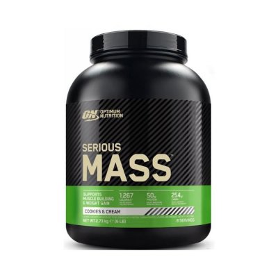 OPTIMUM NUTRITION  Serious Mass Cookies & Cream (2730 g)