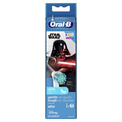 ORAL B Oral-B Cabezales de Recambio de Cepillo de Dientes Kids Star Wars 3uds