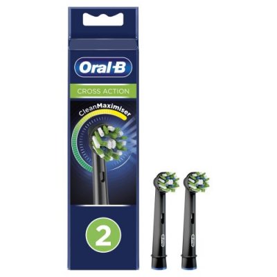 ORAL B ORAL-B POWER Pinceau &agrave; Action Crois&eacute;e 2 &Eacute;dition Noire