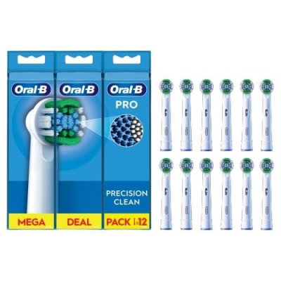 ORAL B Oral-B Pro Precision Clean Brossettes Pour Brosse &Agrave; Dents, 12 Unit&eacute;s