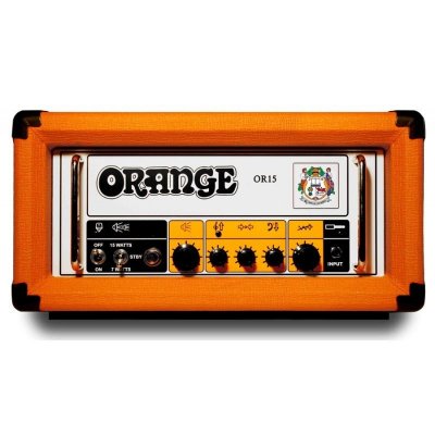 ORANGE  OR 15 H T&ecirc;te d'ampli guitare &agrave; lampes 15 Watts