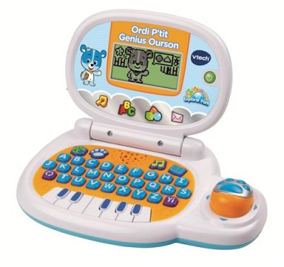 VTECH Ordi P'tit Genius Ourson Bleu - Na