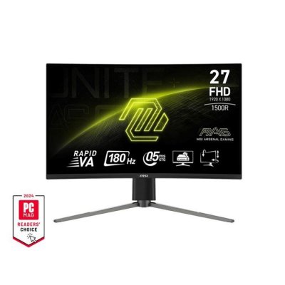 MSI Ordinateur bureau -  - Modern AM242P - 23.8p / i7 / 16Go / 512Go / Noir