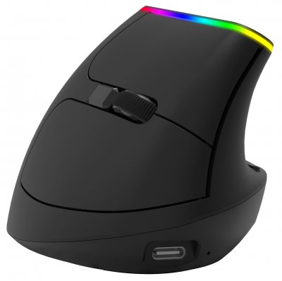 ORDISSIMO  - Souris verticale - ergonomique - pour droitiers - sans fil 